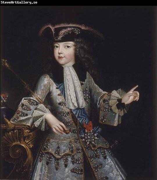 unknow artist Portrait of a young Louis XV of France